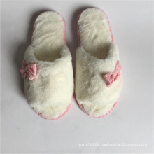 Open toe home shoes plush slippers bedroom products for women